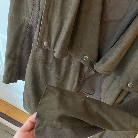 Muubaa suede drape jacket - Picture 3 of 8